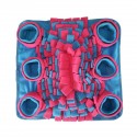 Dog Sniffing Snuffle Training Mat Pet Blanket Play Washable Polar Fleece Dog Trainings Mat Food Feeder