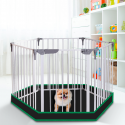 Pet Playpen Mesh Fabric Top Cover, Provide Shaded Areas for Pets and Protect from UV/Rain, Fits All 24 Inch Play Pen - Type 2