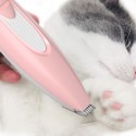 9mm R type Cutter Head Pet Hair Trimmer Quiet Ear Face Soles Cat and Dog Hair Trimming -  Pink
