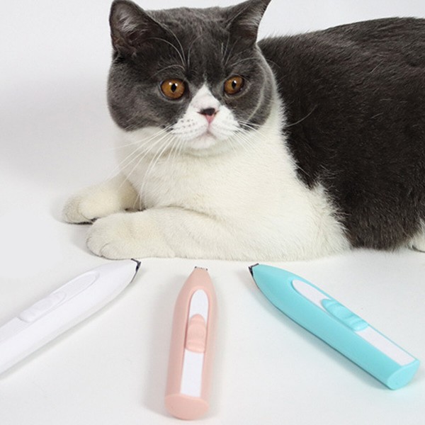 9mm R type Cutter Head Pet Hair Trimmer Quiet Ear Face Soles Cat and Dog Hair Trimming -  Pink