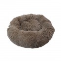 4 Size Dog Cat Round Bed Sleeping Bed Plush Pet Bed Kennel Sleeping Cushion Puppy - Wine S