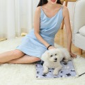 Pet Electric Heating Pad Dog Warm Bed Pet Temperature Adjustable Waterproof Mat for Dogs, Cats - Black