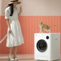 Smart Cat Toilet Automatic Deodorization Self Cleaning Cat Toilet EnClosed Pet Tray Cat Litter Box Automatic Smart APP Remote Sa
