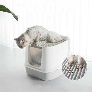 Cat Litter Box Fully...