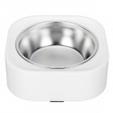 1.8L Pet Bowls Food Automatic Feeder Fountain Water Drinking for Cat Dog Pet Feeding Container Pet Supplies - Green Single bowl
