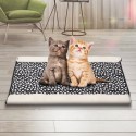 Soft Suede Warm Windproof Pet Cat Puppy Tunnel Bed Mat Folding Cat Kennel House Cage Winter Pet Warmer Pet Supplies - Type A