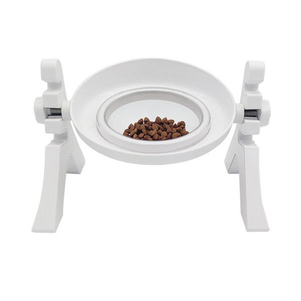 Cat Food Bowls Double Raised - Cat Feeding Bowl Double Dishes Pet Water Feeder Raised with Stand for Cats &amp; Small Dogs - Typ