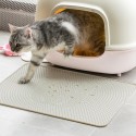 Cat Litter Pad Silicone Material Waterproof White Pet Mat From  - Gray