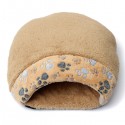 Lovely Warm Cat House Soft Sleeping Bag Cute Cat Bed Cave - L Pink