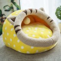 Cute Animal Design Comfortable Indoor House Bed Pet Dog Cat Nests Pad Soft Fleece Bed - Type B