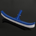 18 Inch Curved Scrubbing Floor Swimming Pool  Fish Pond Spa Bristles Brush Dirt Cleaner