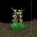 Artificial Plastic  plants Grass for  background FishTank Ornament  Decorations
