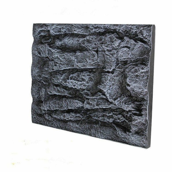 2pcs 3D Foam Rock  Background Backdrop Tank Fish Reptile Marine - Type 2