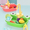 Automatic Bird Bath Tub with Faucet Pet Parrots Fountains SPA Pool Cleaning Tool Safe Play House Kitchen Sink Birds Toy -  Pink