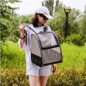 Bird Parrot Carrier Breathable Travel Cage Carrying Backpack Pet Supplies Shoulder Bag - BLack