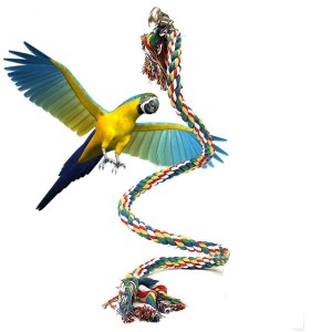 Pet Parrot Chew Rope...