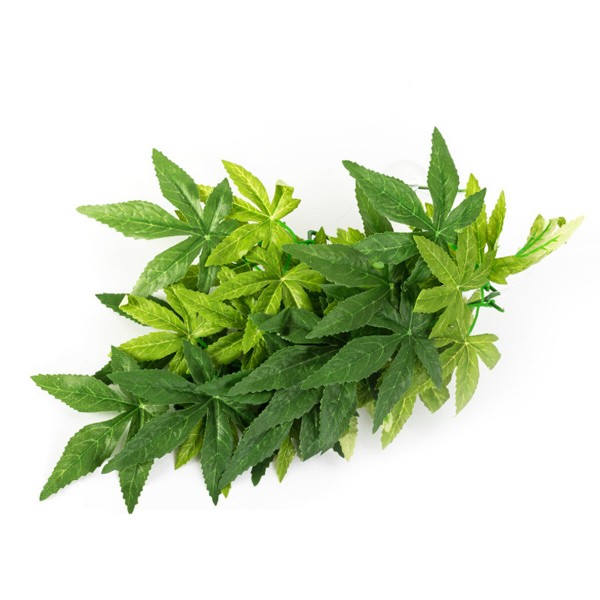 Reptile Vivarium Realistic Jungle Silk Plant Vine Decor Small Medium Large - S #8