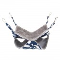 Pet Warmer Hammock Small Animal Hamster Swing Bed Hang House Toy - S 1 Layer #1