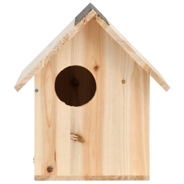   314821 Outdoor Squirrel House Solid Firwood 26x25x29 cm Pet Supplies Dog House Pet Home Cat Bedpen Fence Play