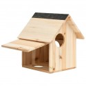  314821 Outdoor Squirrel House Solid Firwood 26x25x29 cm Pet Supplies Dog House Pet Home Cat Bedpen Fence Play