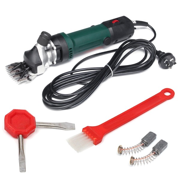 1300W 110/220V Electric Sheep Goat Horse Clipper Groomer Shaver Adjustable 6 Speed Shearing Machine US/AU/EU Plug - US