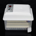110-220V 16 Eggs Mini Fully Automatic Incubators Small Egg Hatcher Chicken Bird Egg - US Dual Power Supply