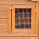  170163  Large Rabbit Hutch Small Animal House Pet Cage with Roofs Wood Pet Supplies Rabbit House Pet Home Pupp