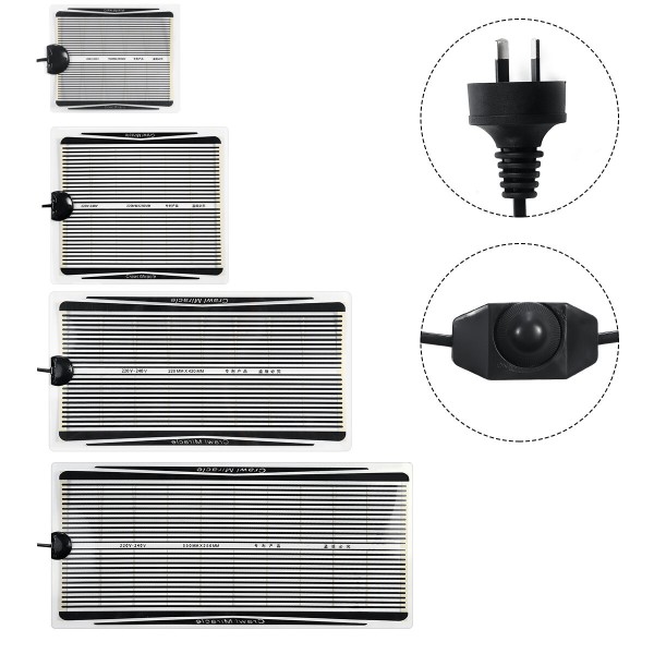 Reptiles Heat Mat Reptile Brooder Incubator Climbing Pet Heating Pad Brew for Pet Insect Winter Heating Pad - 25W