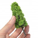20pcs Dark/Light Green Trees Model Train Railway Forest Wargame Landscape