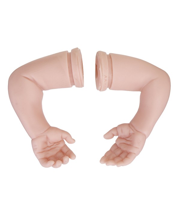 Silicone Vinyl DIY Reborn Baby Doll Accessories Lifelike Toddler Gifts No Body 