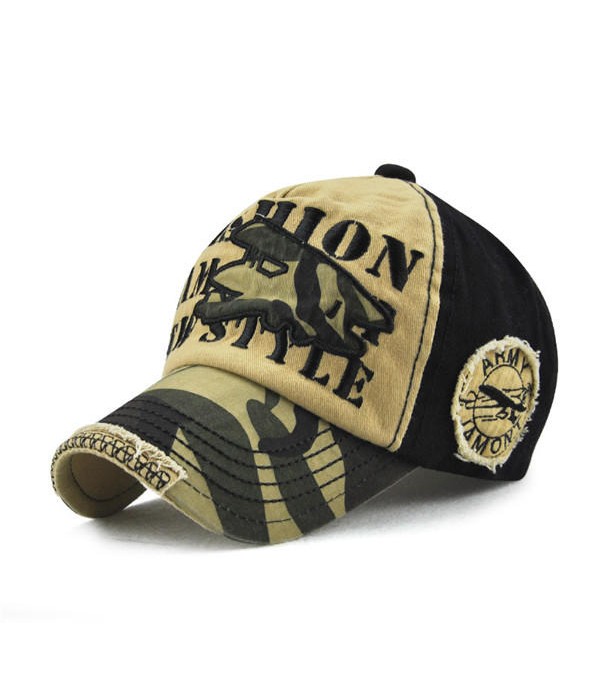 Camouflage Adjustable Baseball Cap UV Protection S...